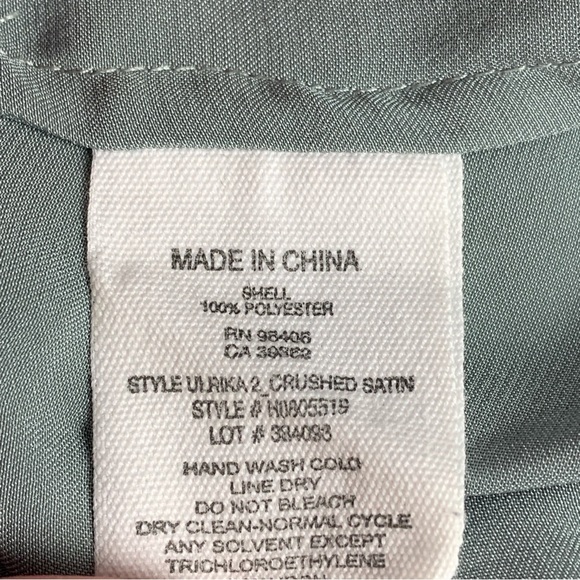 Theory Ulrika Crushed Satin One-shoulder Blouse - Picture 10 of 12